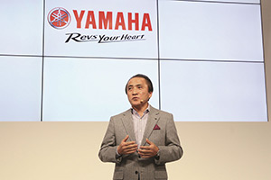 President Yanagi gave a presentation on “The growing world of personal mobility” at the Tokyo Motor Show