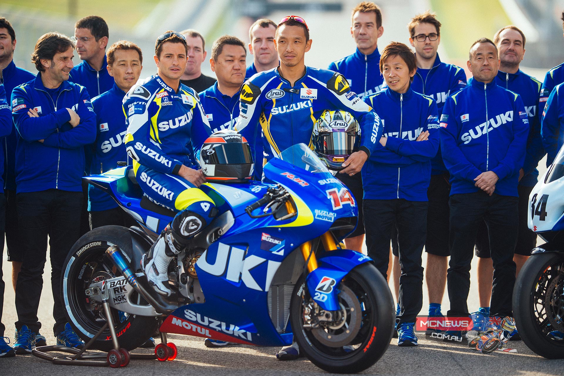 Team Suzuki MotoGP Testing Video