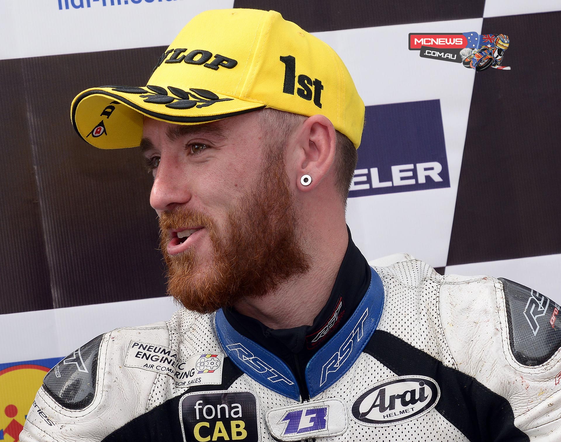 Lee Johnston at the 2015 Ulster Grand Prix - Ulster-GP-2015-Lee-Johnston-1