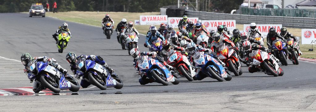 JD Beach (1) topped Gerloff (31) and Valentin Debise in the final Supersport race.