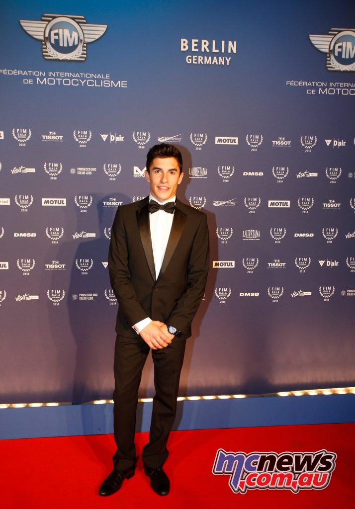 2016 FIM Gala - MotoGP Champion - Marc Marquez