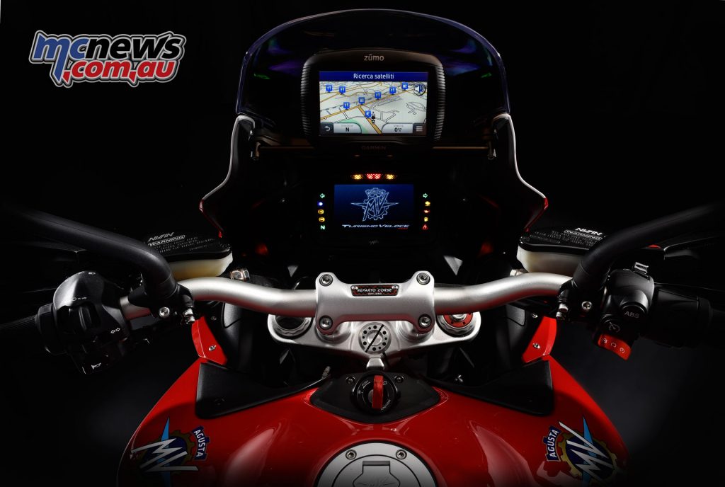 2017 MV Agusta Turismo Veloce RC - standard with Garmin navigation system