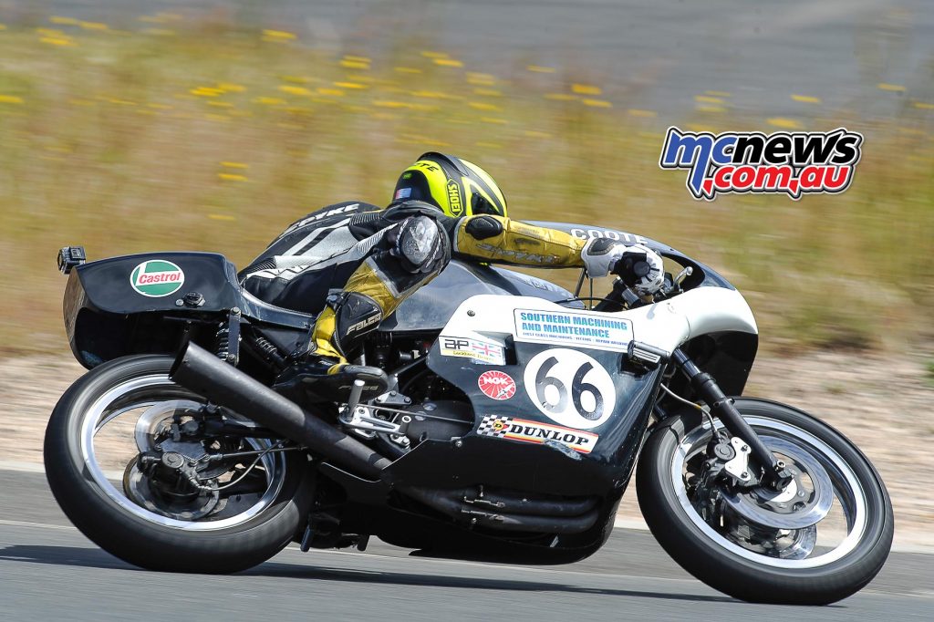 Australian Historic Road Racing Championships 2016 - Image by Colin Rosewarne - Aaiden Coote - Triumph Trident 750