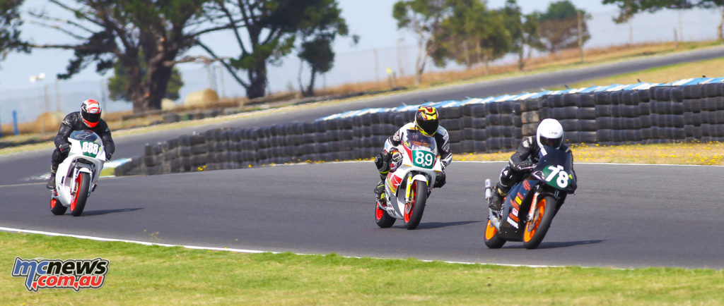 2017 Island Classic - 250cc New Era Production - Glen Kelleher, Scott Sullivan, Stuart Walton - Image: Cameron White