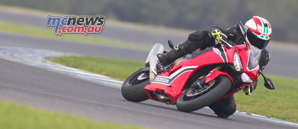 The new Honda reminds me of throwing a leg over a CBR900 at the age of 16