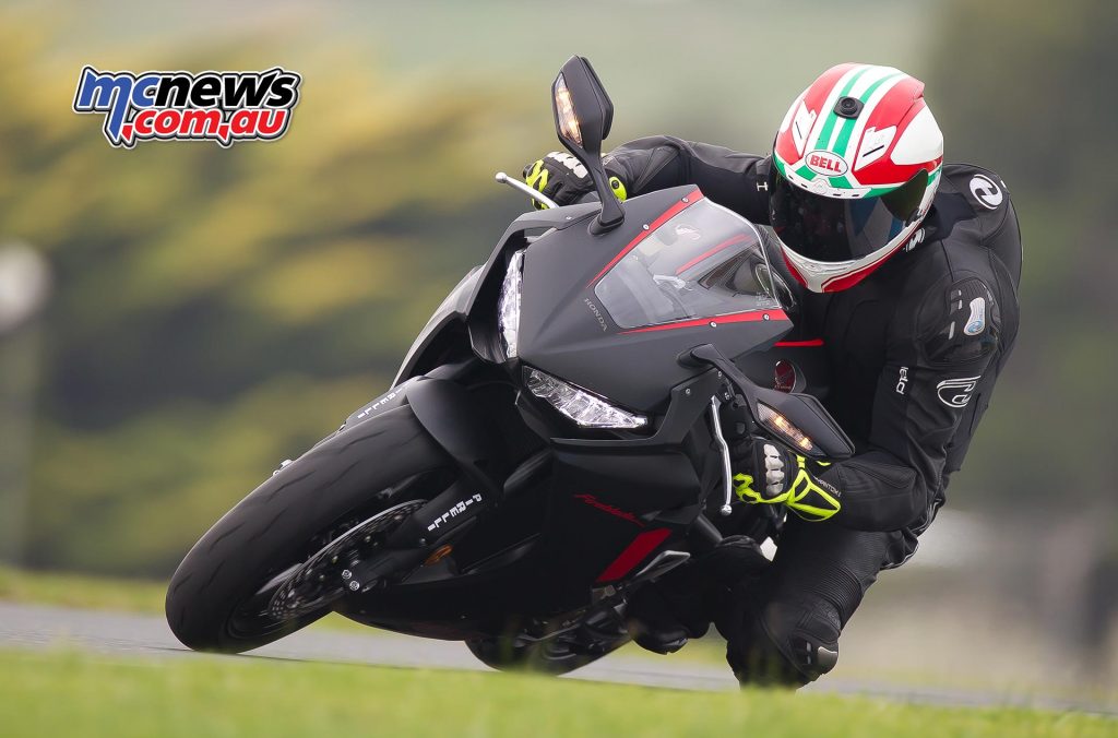 Testing out the CBR1000RR in black - Not as eye catching as the red