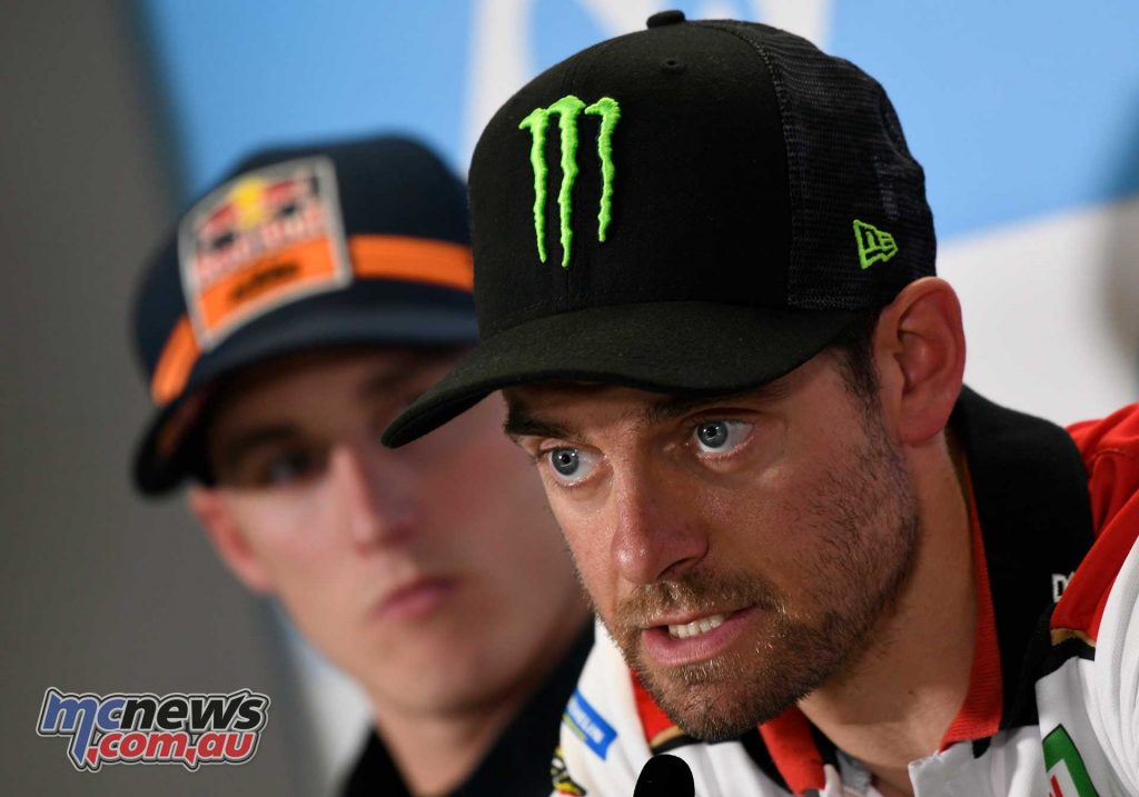 MotoGP Aragon Presser Crutchlow MotoGP Aragon Presser Crutchlow