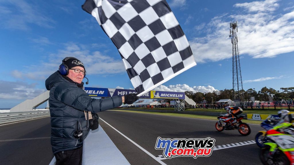 MotoGP ASBK Supports TBG Supersport Race Start Graham Chequers Stewart MotoGP ASBK Supports TBG Supersport Race Start Graham Chequers Stewart