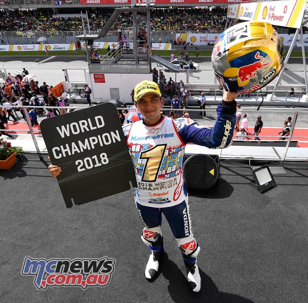 Moto Jorge Martin Champion Moto Jorge Martin Champion