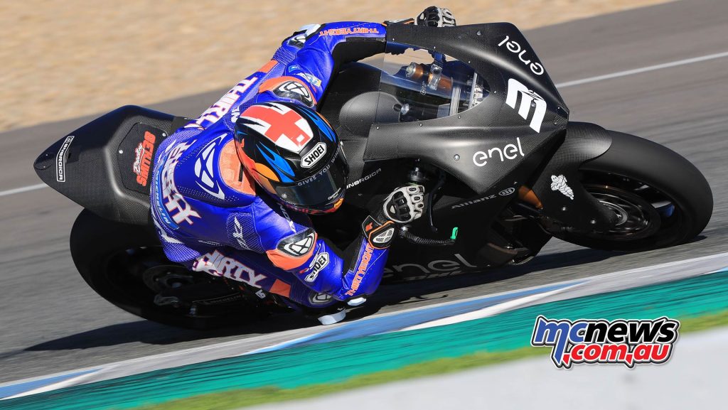 MotoE Test Jerez Day Bradley Smith MotoE Test Jerez Day Bradley Smith