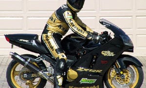 Cliff Randall’s highly modified Kawasaki ZX-12R