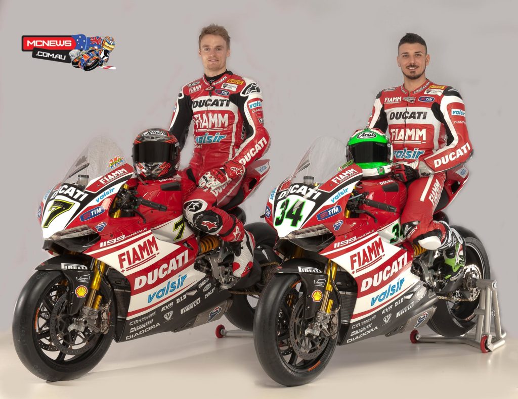 Chaz Davies & Davide Giugliano