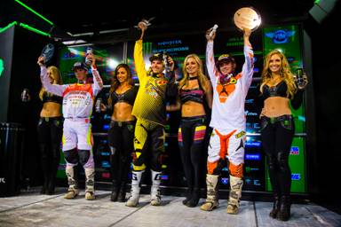 AMA SX 2014 Rnd One 250 podium