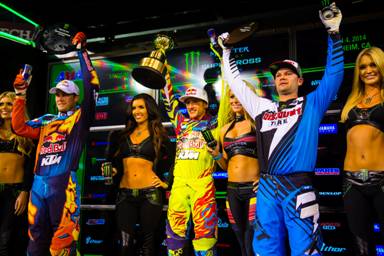 AMA SX 2014 Rnd One 450 podium