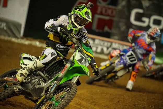 Villopoto earned the first 450Sx Class win of his career at Chase Field Photo Credit: Michael Bartovsky