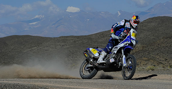 After 462 km of special test Yamaha's Cyrlil Despres took the stage victory