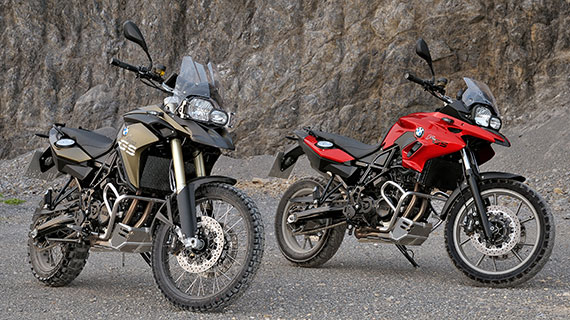 F 700 GS and F 800 GS dual purpose machines for $13,490* and $16,990* ride away respectively