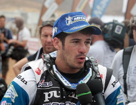 Olivier Pain - “I’m really pleased to have achieved my goal and got myself and my Yamaha on the podium. After months of hard work, both with the team and the people who help me with my physical preparation it is a source of great satisfaction. To have done so ahead of the ‘King of the Desert’ (Cyril Despres) gives it even more worth. This morning before the start I felt some pressure knowing he was just behind me but it was also an extra source of motivation. And of course this was a particularly hard Dakar so the result has all the more merit. I’m looking forward to celebrating tonight with the rest of the team.”
