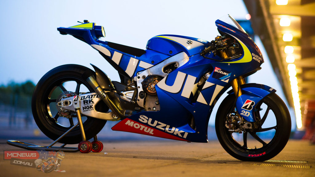 Suzuki MotoGP Test Machine 2013