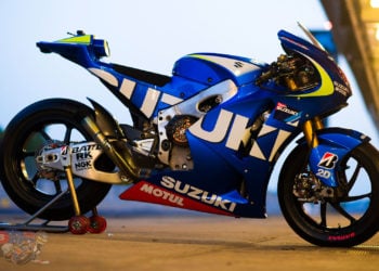 Suzuki MotoGP Test Machine 2013