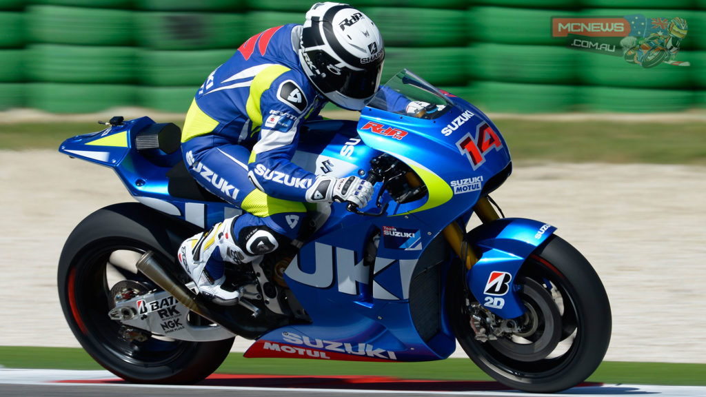 Suzuki MotoGP Test Machine 2013