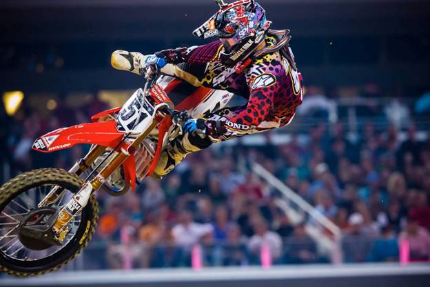 Team Honda Muscle Milk’s Justin Barcia - Photo Credit: Hoppenworld