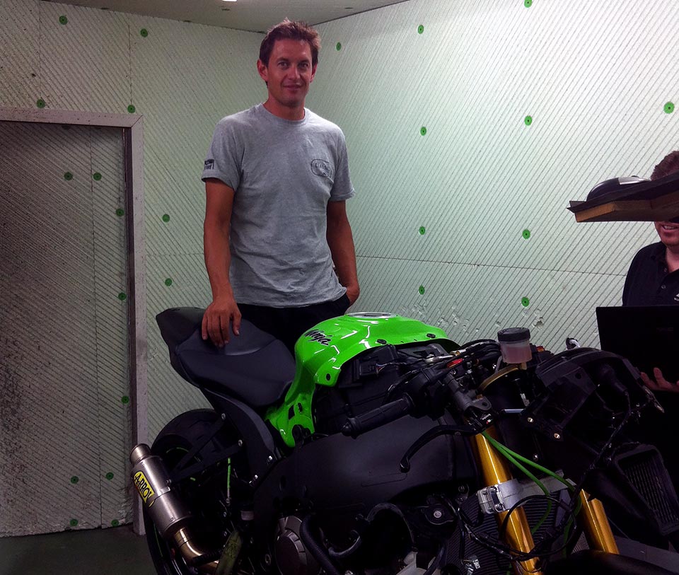 Ben Henry tuning his brand new ZX-10R on the dyno this morning in QLD.