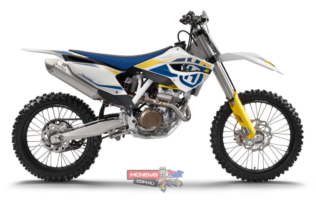 The global re-launch of Husqvarna motorcycles sees the brand revert to some famous and familiar livery. Here is the 2014 Husqvarna FC250