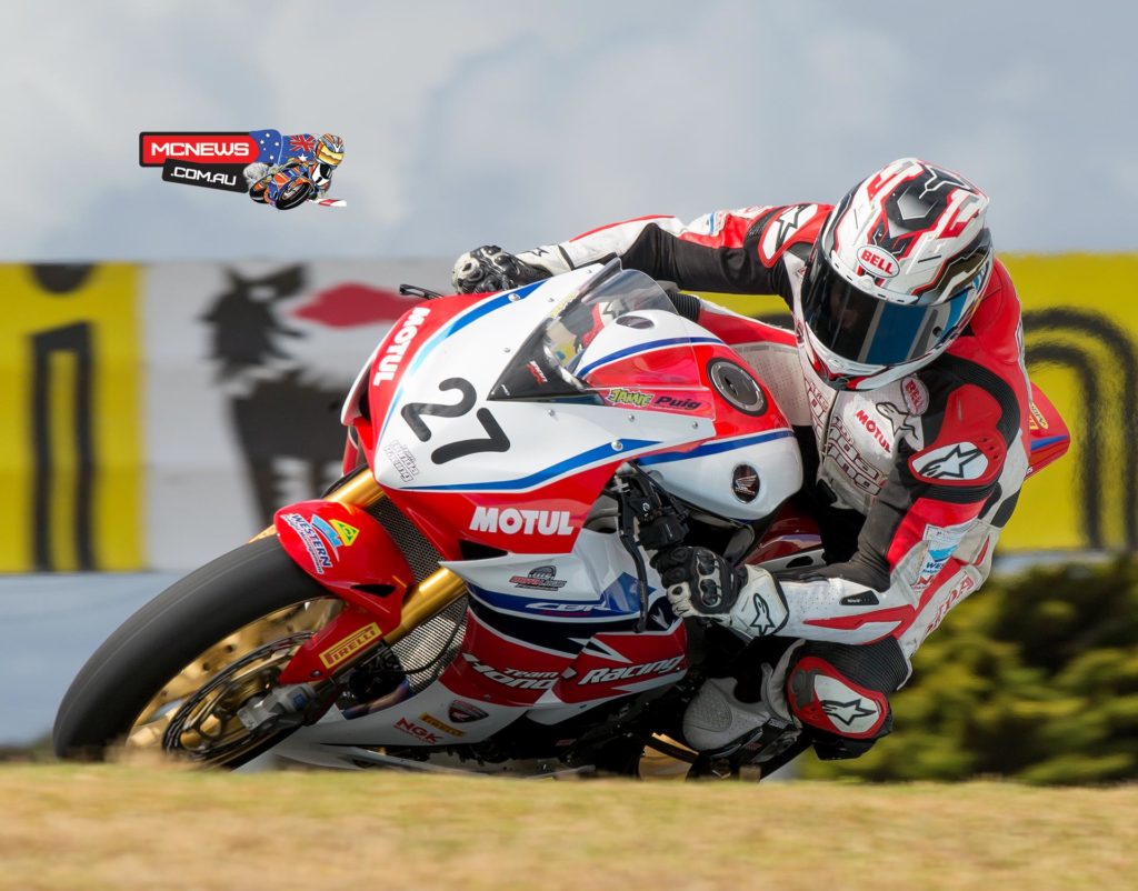 With his teammates watching on from the sidelines Jamie Stauffer had an easy cruise to victory well ahead of a hectic battle for second place waged between Mike Jones and Sean Condon, the former of that Kawasaki pair scoring the second placed gong.