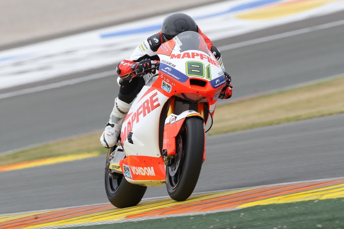 2nd Jordi Torres 1.36.207 (41 laps): "This winter I worked hard to get ready and start the preseason at my peak. Last year Nico and I concluded the season very well and I think we are now doing a good job as well. We worked all day with the 2014 chassis and we were always high up the order. The feeling was good; the new bike is similar to last year’s, maybe a little more precise, in the sense that it is easier to get data from it. Although we are taking small steps forward, we are going in the right direction and that's the most important thing. Today it was very cold, so in general that’s why we weren’t faster. The aim was to check that everything was in its right place. The plan for the rest of the days is to try to get the bike to corner better at full lean. Last week we found a good feeling when entering corners. Now it's a matter of improving when exiting them to gain time."
