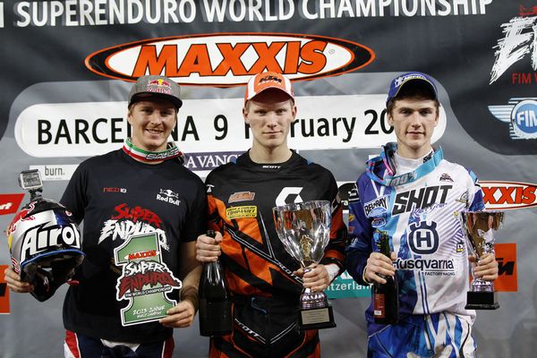 Bringing Giacomo REDONDI’s recent winning streak to an end, Sweden’s Andreas LINUSSON (KTM) took a well-earned victory in Final #1.