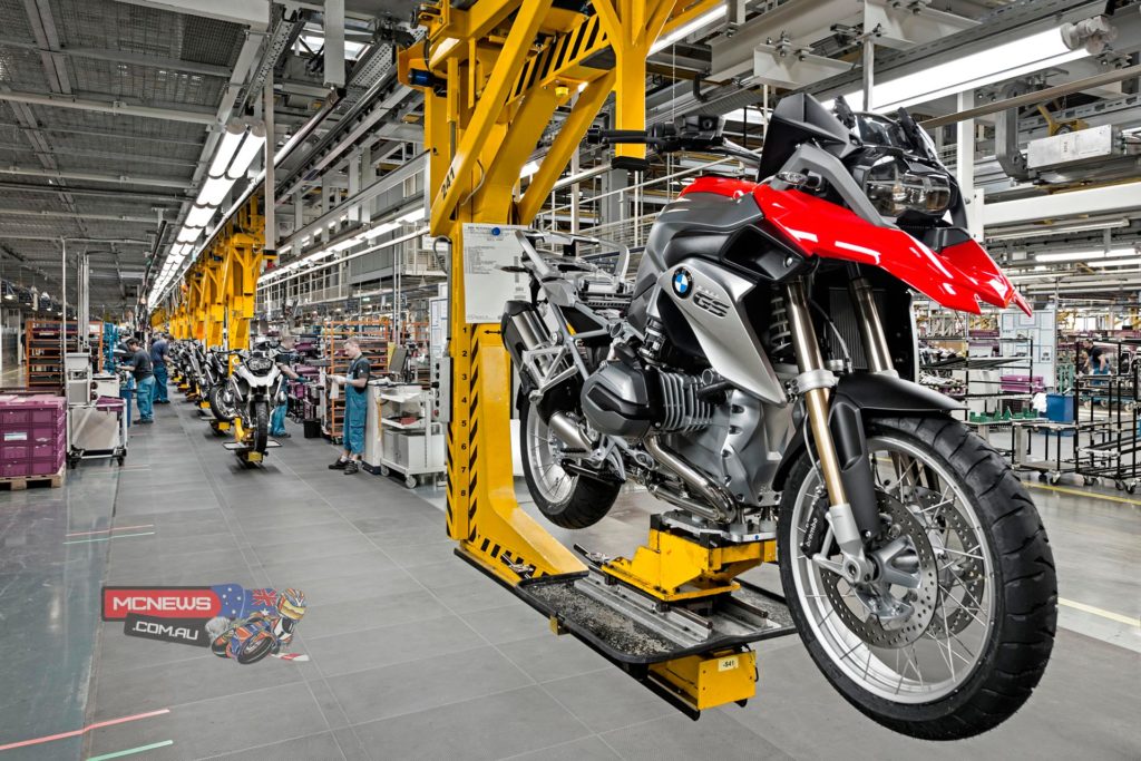 Since 1969 motorcycles have been manufactured for the world market in Berlin-Spandau and since 1980 the BMW Motorrad GS models with boxer engine, too.