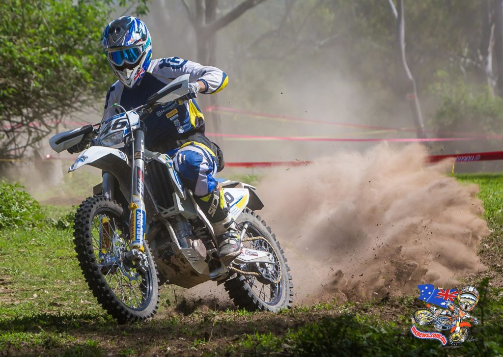 Lachlan Stanford (FE 450) O/R: 5th, 8th, E2: 4th, 6th, “I felt really strong yesterday, my setup was perfect and I just felt like I could push. Today as the track got real rough I just couldn't find the same rhythm and it was a little bit tougher. The ruts were deep and full of powder so you’d get on the gas and go nowhere and lose your balance a little. The trails were pretty technical which made it a bit of a workout and I'm sure there will be some sore bodies tonight. I've proven of got the speed to run top three or four, I just need to put it together across two days. This weekend was also the start of my Queensland Enduro Title defence so it was good to get the win and be leading that too.” 