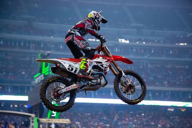 Justin Barcia (Team Honda Muscle Milk) runner-up second week in a row - Photo Credit: Hoppenworld