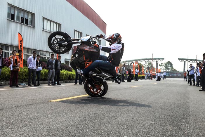The partnership sees KTM 200 and 390 Dukes manufactured at the CFMoto plant for the largest motorcycle market in the world, China.