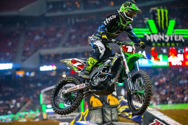 Houston’s 450SX Class Main Event Winner, Ryan Villopoto - Photo Credit: Hoppenworld