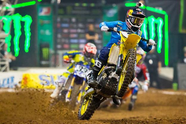Second in the 450SX Class championship after Houston, James Stewart - Photo Credit: Hoppenworld