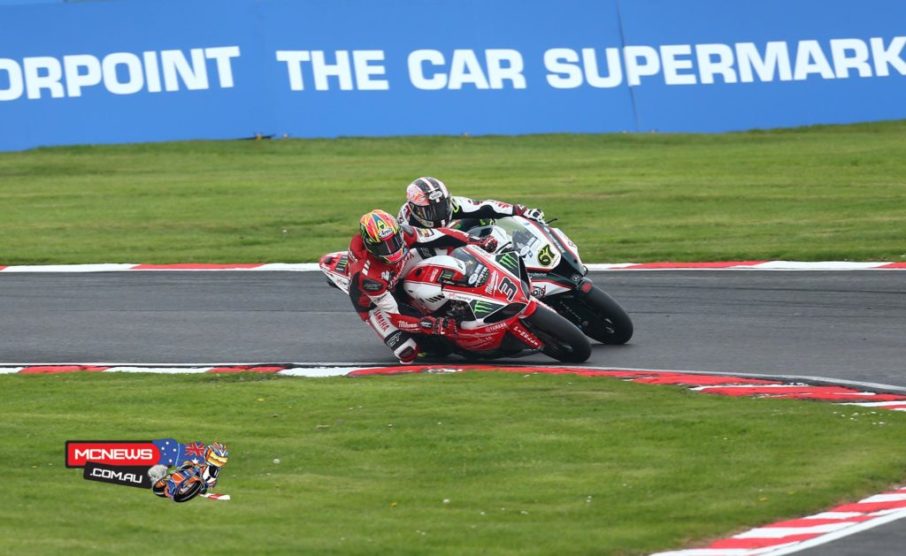 Milwaukee Yamaha’s Josh Brookes broke triple champion Shane 'Shakey' Byrne’s run of winning form by claiming the victory in the second round of the MCE Insurance British Superbike Championship at Oulton Park.