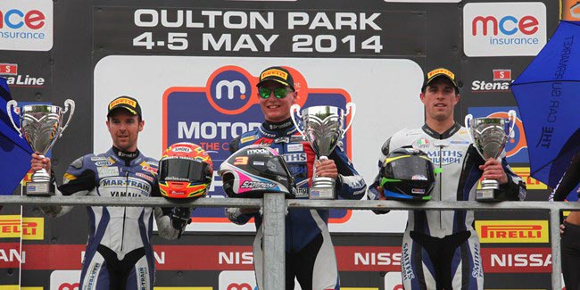 Billy McConnell claimed Supersport Victory at Oulton Park