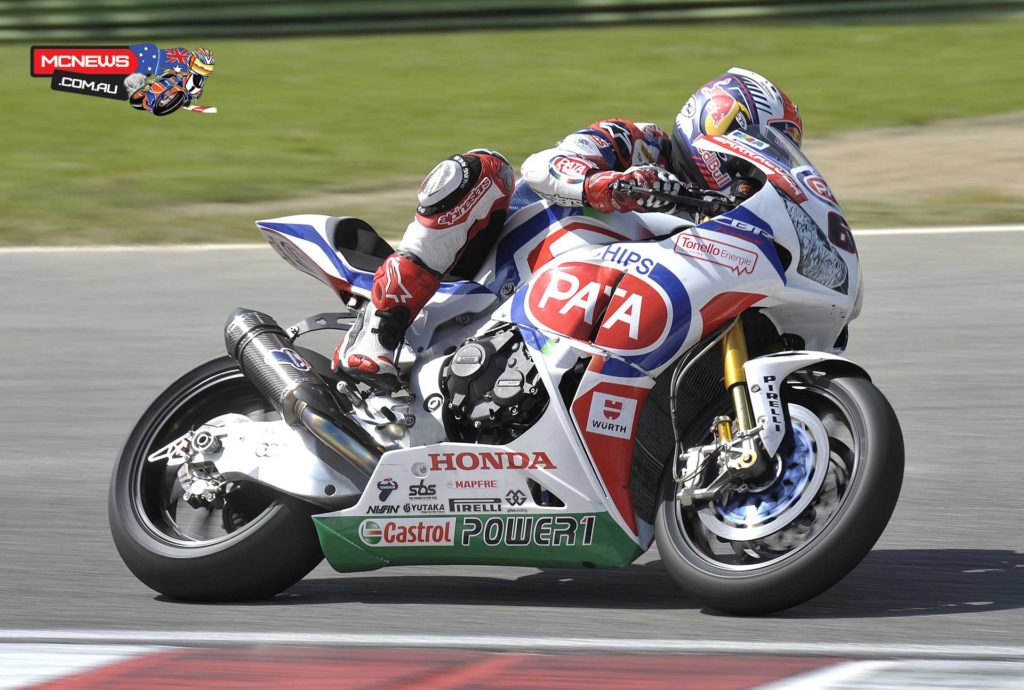 Jonathan Rea (Pata Honda World Superbike) topped the timesheets courtesy of a 1'47.225 lap time set in the afternoon, ahead of Chaz Davies (Ducati Superbike Team) and Toni Elias (Red Devils Aprilia), all three within 0.158s of each other. 