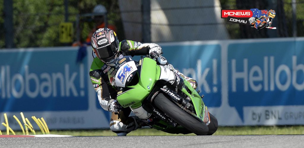 Kenan Sofuoglu (Mahi Team India Kawasaki)  ended the day on top after a significant improvement by the Turkish rider in FP2.