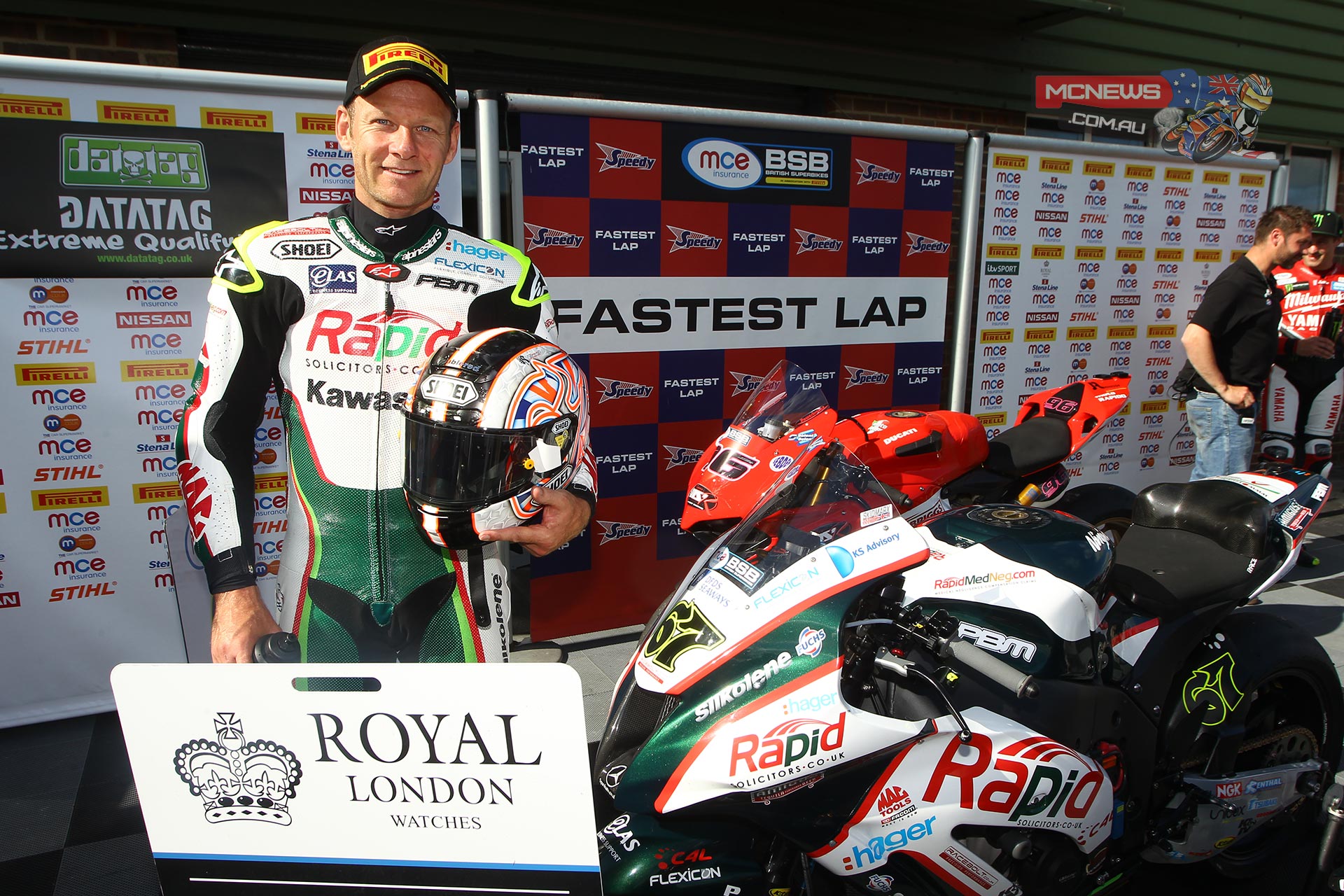Byrne blitzes lap record to pole ahead of Brookes