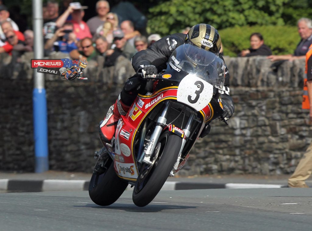 Michael Dunlop on the XR69 during the 2013 Classic TT - Michael will return to defend his title in 2014