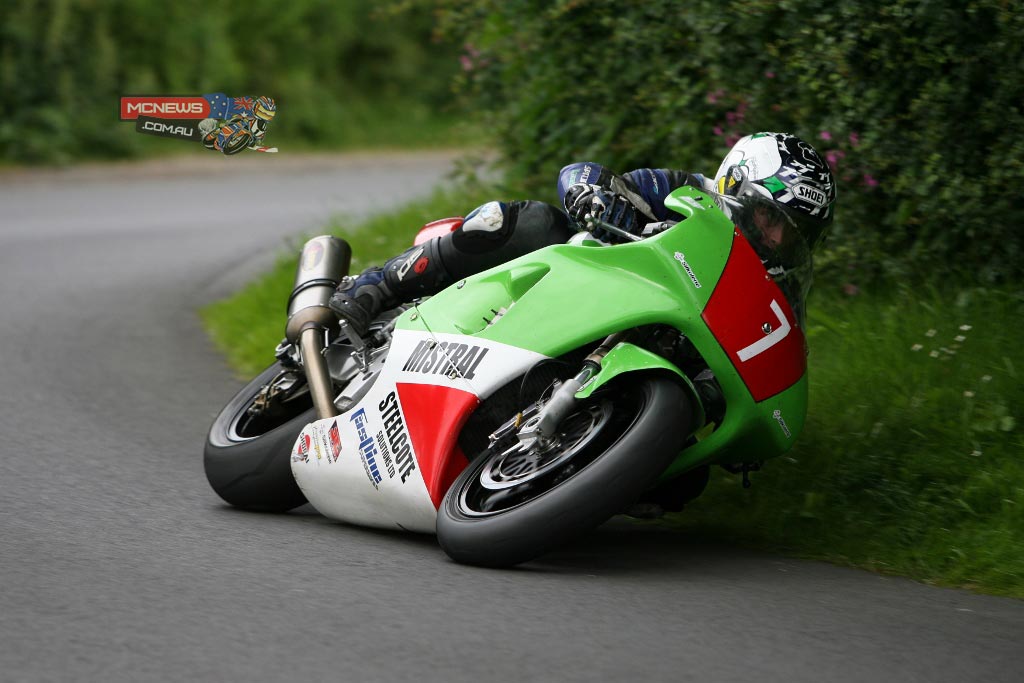 Dean Harrison on the Mistral Racing Kawasaki ZXR750