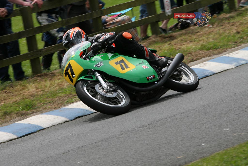 Ryan Farquhar on Roger Winfield’s 500cc Paton