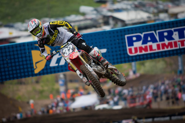 Bogle had a career day with 3-2 moto finishes. (Photo: Matt Rice)