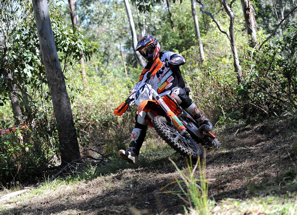 Toby Price – KTM 450 EXC. “We got a couple of wins here, which is what we go there to do. We had a couple of little dramas with our front-end set up but we got on top of that a little bit and came away with it. The conditions up there were a little bit dry and dusty and the trails were laid out really good so it was a great event. The trails were well marked out and there was a variety of everything. We’ve extended the points lead with two rounds to go, but there’s still 50 points in it, so anything can still happen. If we can stay ahead of those guys at the next round we might be able to seal it up early, but if not, then we’ll keep the head down and keep doing what we do.”