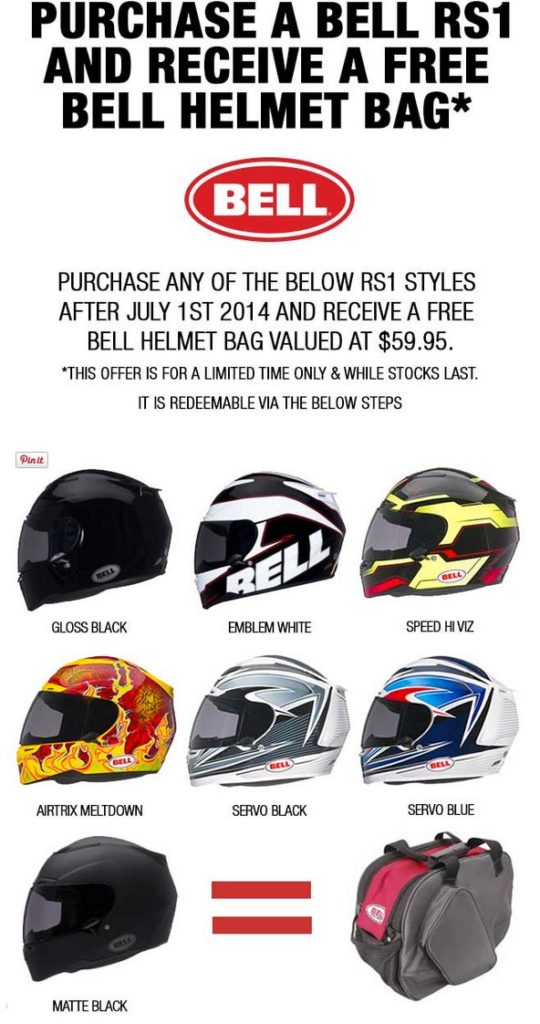 Advert Bell Helmets