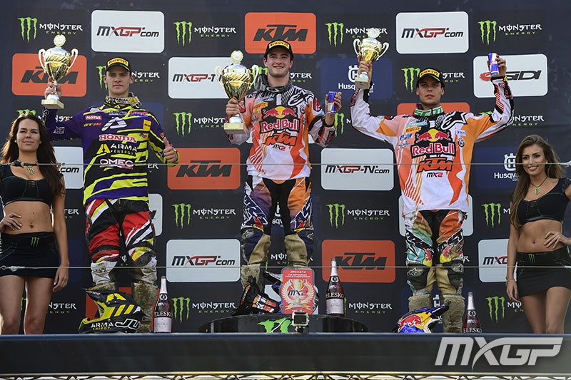 MX2 Podium