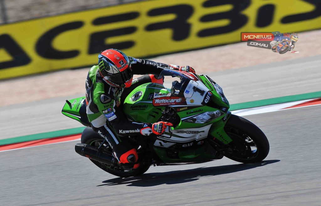 Tom Sykes: “The Ninja ZX-10R is working well after we started quite steadily this weekend. We made some small changes to the bike every session and now I feel more comfortable on it. On the race tyre I was able to feel more comfortable and in Superpole, with the qualifying tyre, I just made it to the apexes a little bit easier. The circuit is missing a little bit of grip and of course the high winds are not helping, especially on the final section, but it is costing everybody some time. I am happy, especially after the changes we made today. I feel more comfortable and confident for the races tomorrow but I expect two difficult races. There are a lot of riders who are capable of running at the front but we will do the best we can.”